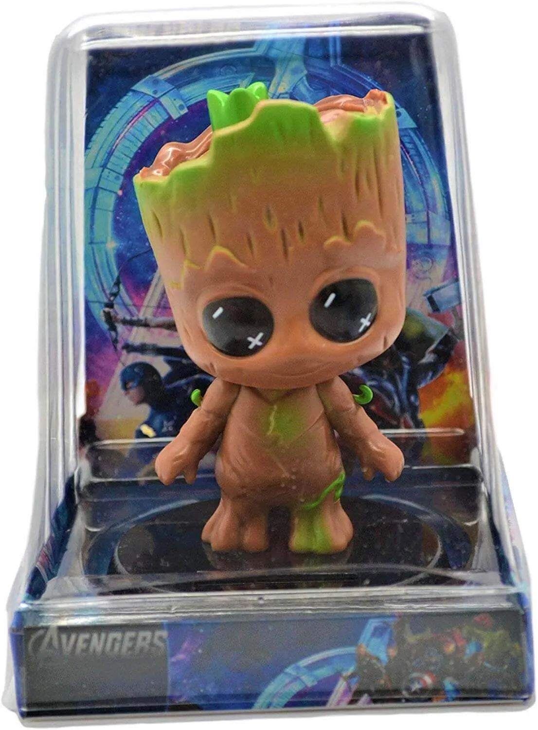 Marvel | Groot Solar Bobblehead Action Figure | Desk, Table & Car Accessory | 15 Cms |