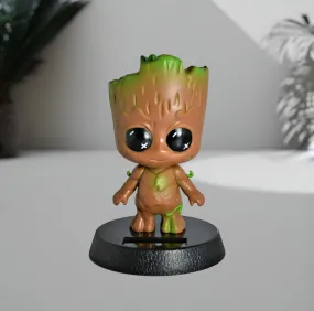 Marvel | Groot Solar Bobblehead Action Figure | Desk, Table & Car Accessory | 15 Cms |