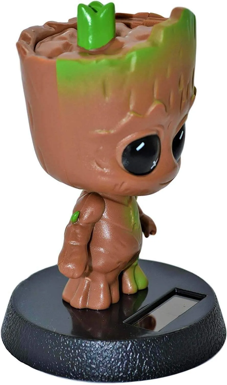 Marvel | Groot Solar Bobblehead Action Figure | Desk, Table & Car Accessory | 15 Cms |