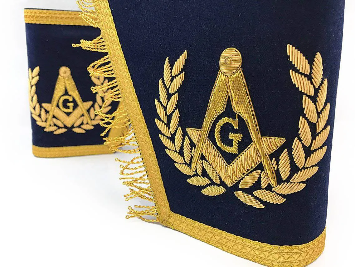 Master Mason Blue Lodge Regalia Set - Navy