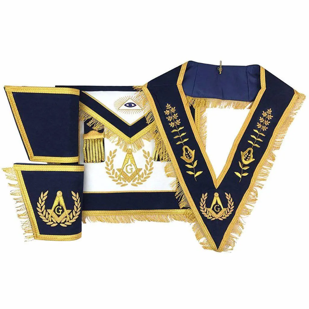 Master Mason Blue Lodge Regalia Set - Navy