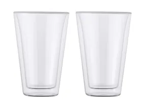 Maxwell & Williams Blend Double Wall Conical Cups Set of 2 - 200ml