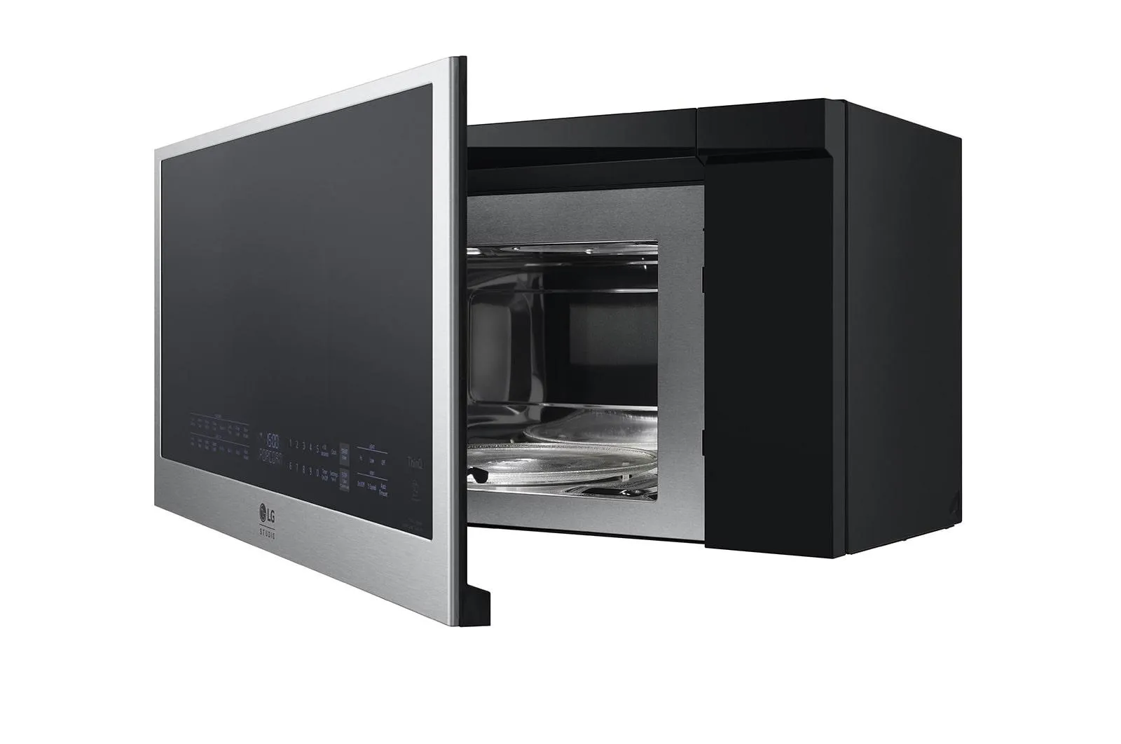 MHES1738F LG STUDIO 1.7 cu. ft. Over-the-Range Convection Microwave Oven with Air Fry