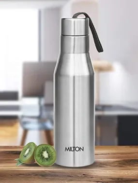 Milton Super 1000 Single Wall Stainless Steel Bottle, 1000 ml, Silver