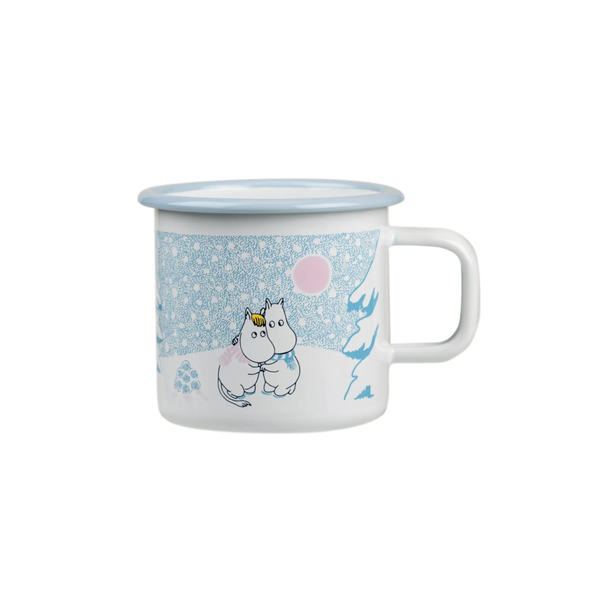 Moomin Enamel Mug - Let It Snow