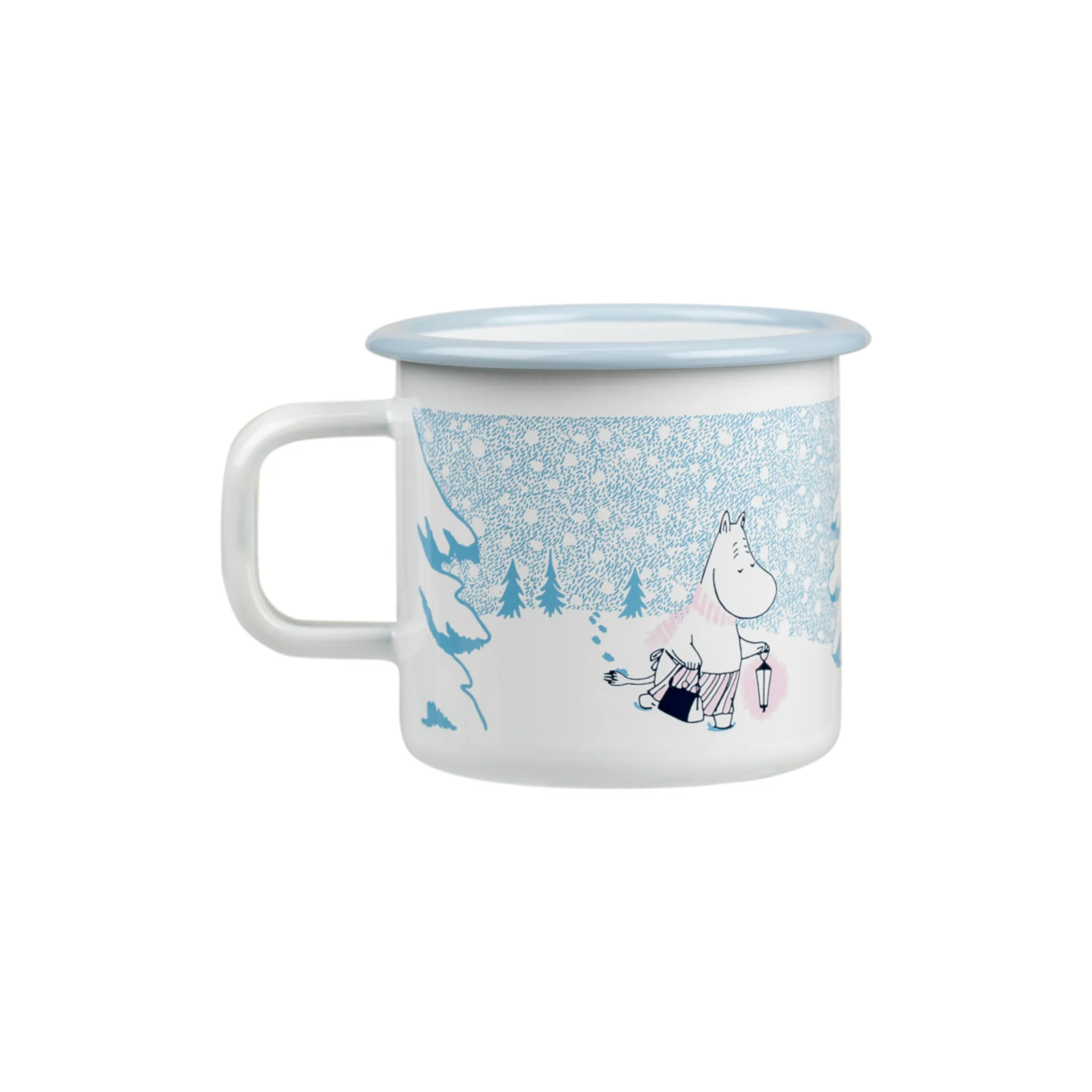 Moomin Enamel Mug - Let It Snow