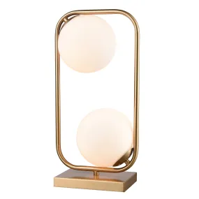 Moondance Square 2-Light Table Lamp