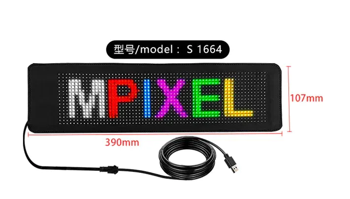 Multi-Coloured Lights Matrix Panel