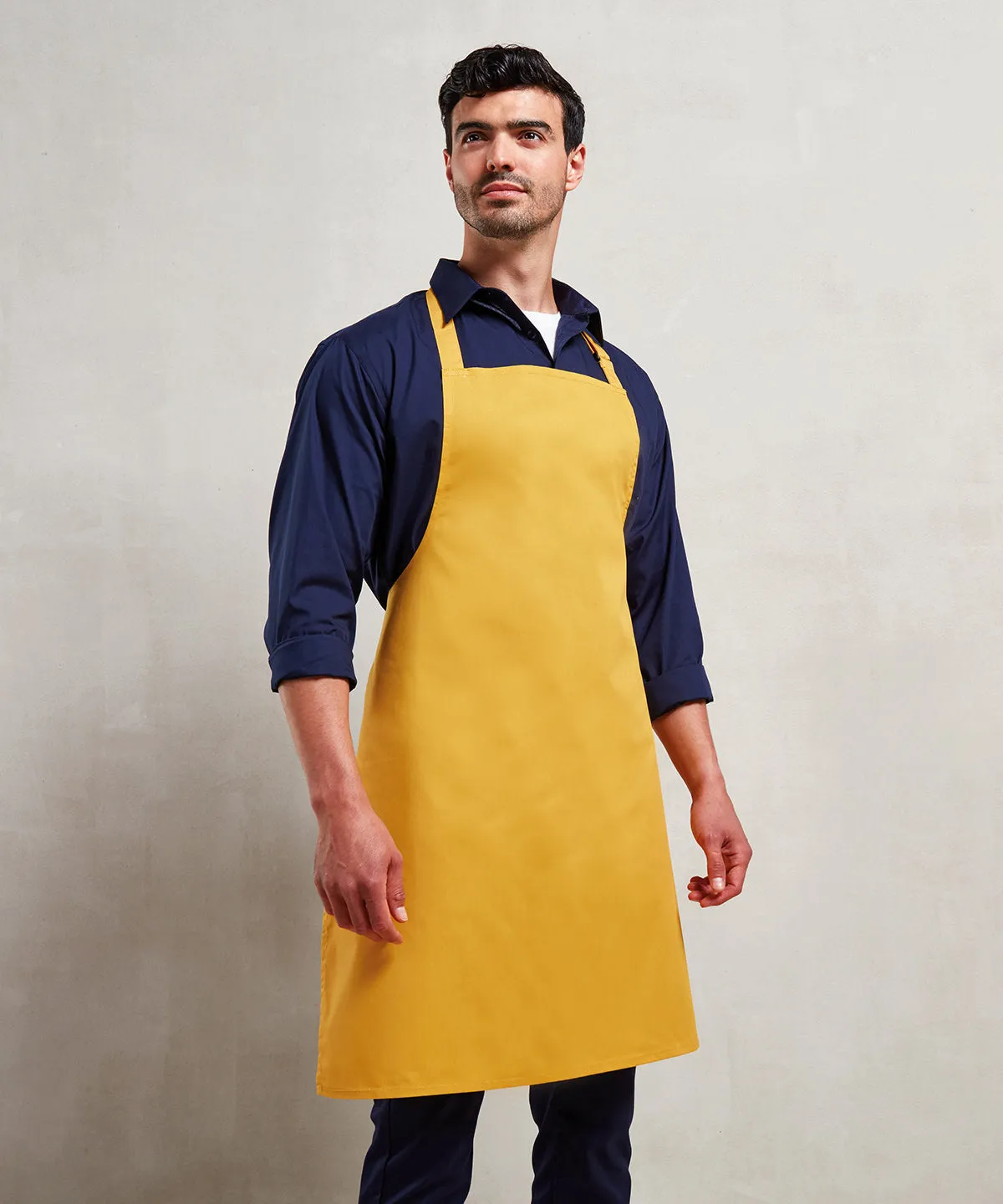 Navy - Colours bib apron