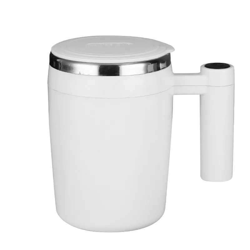 New Automatic Magnetic Self Stirring  Stainless Steel Coffee Milk Mixer Cup