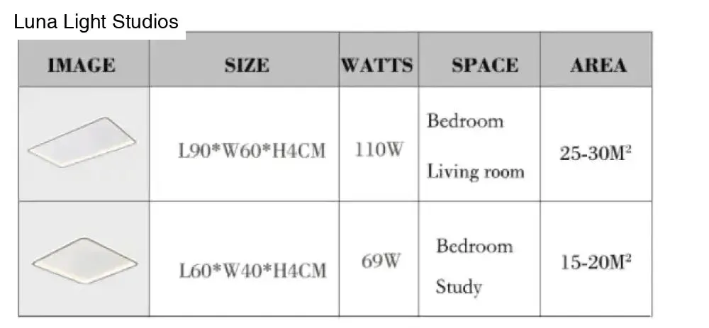 New modern black,white ultra-thin led ceiling light rectangular, round bedroom lamp living room lamp led ceiling lamp