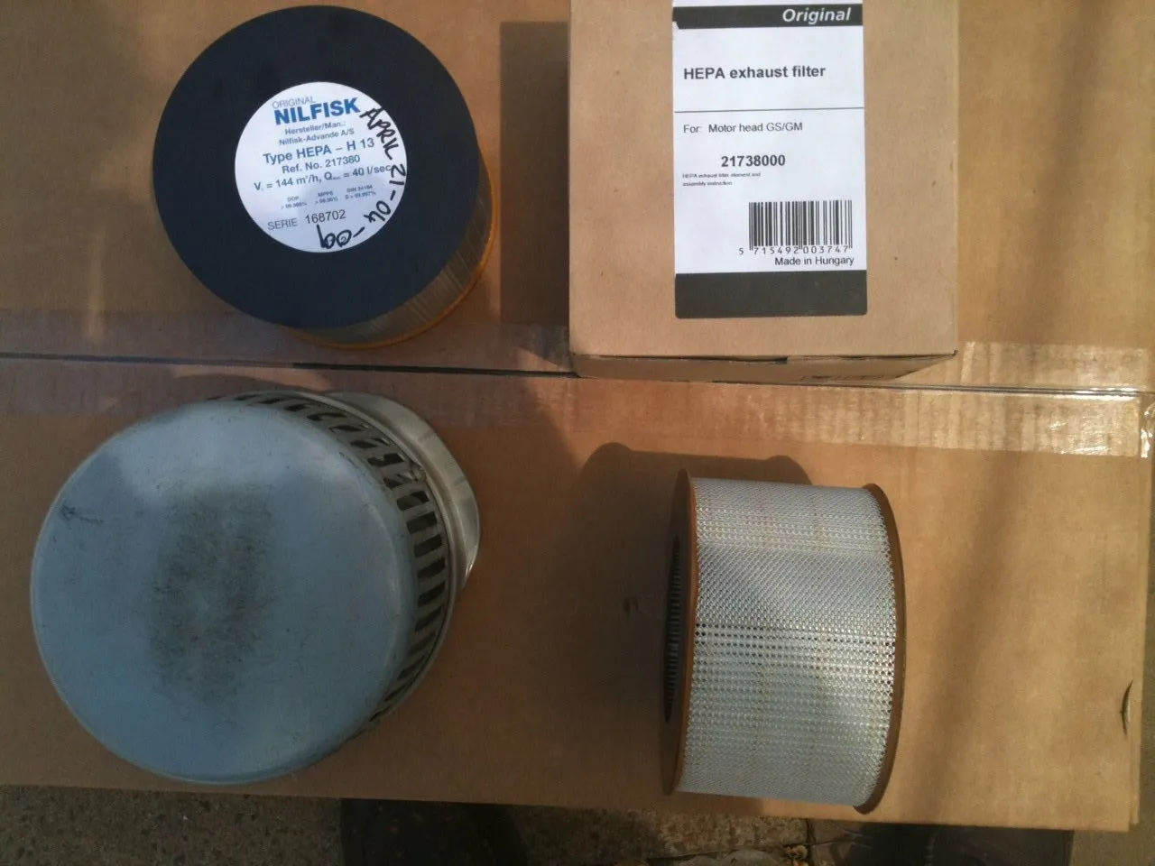 Nilfisk and Tellus GS and GM Motor Commercial/Industrial Replacement HEPA Filter