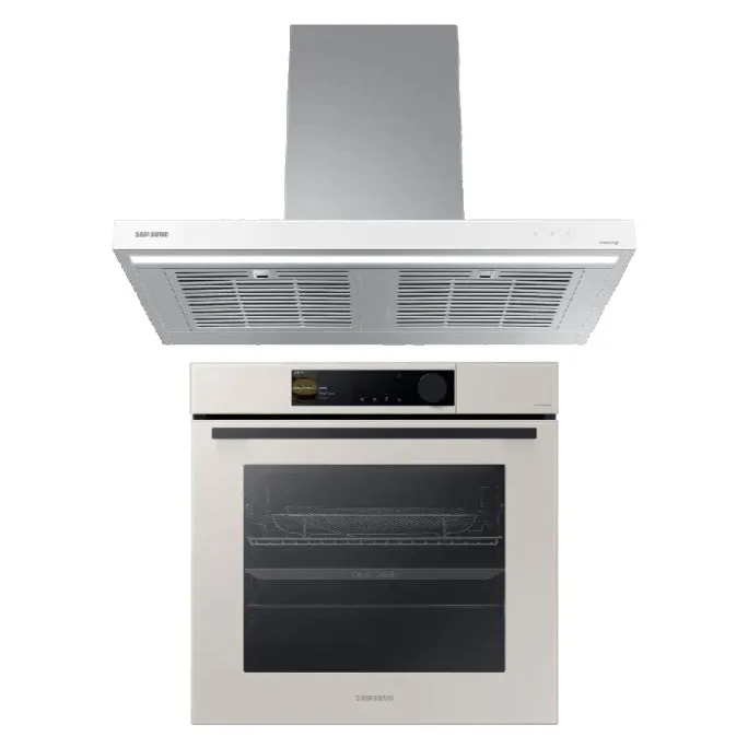 NK36CB665WWH/SP 90CM WALL-MOUNT HOOD & NV7B6675CAA/SP 60CM BUILT-IN OVEN & NZ64B5067YY/SP 60CM 4-ZONE INDUCTION HOB