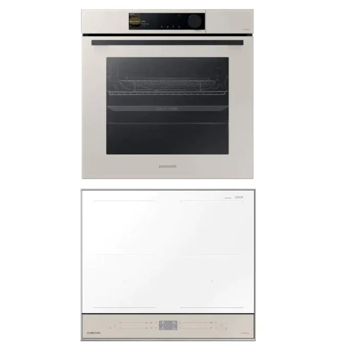 NK36CB665WWH/SP 90CM WALL-MOUNT HOOD & NV7B6675CAA/SP 60CM BUILT-IN OVEN & NZ64B5067YY/SP 60CM 4-ZONE INDUCTION HOB