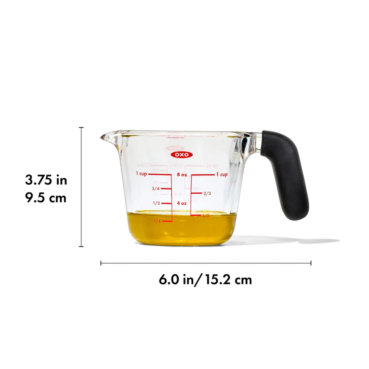 OXO Good Grips Glass Measuring Cup 250ml (1 Cup)