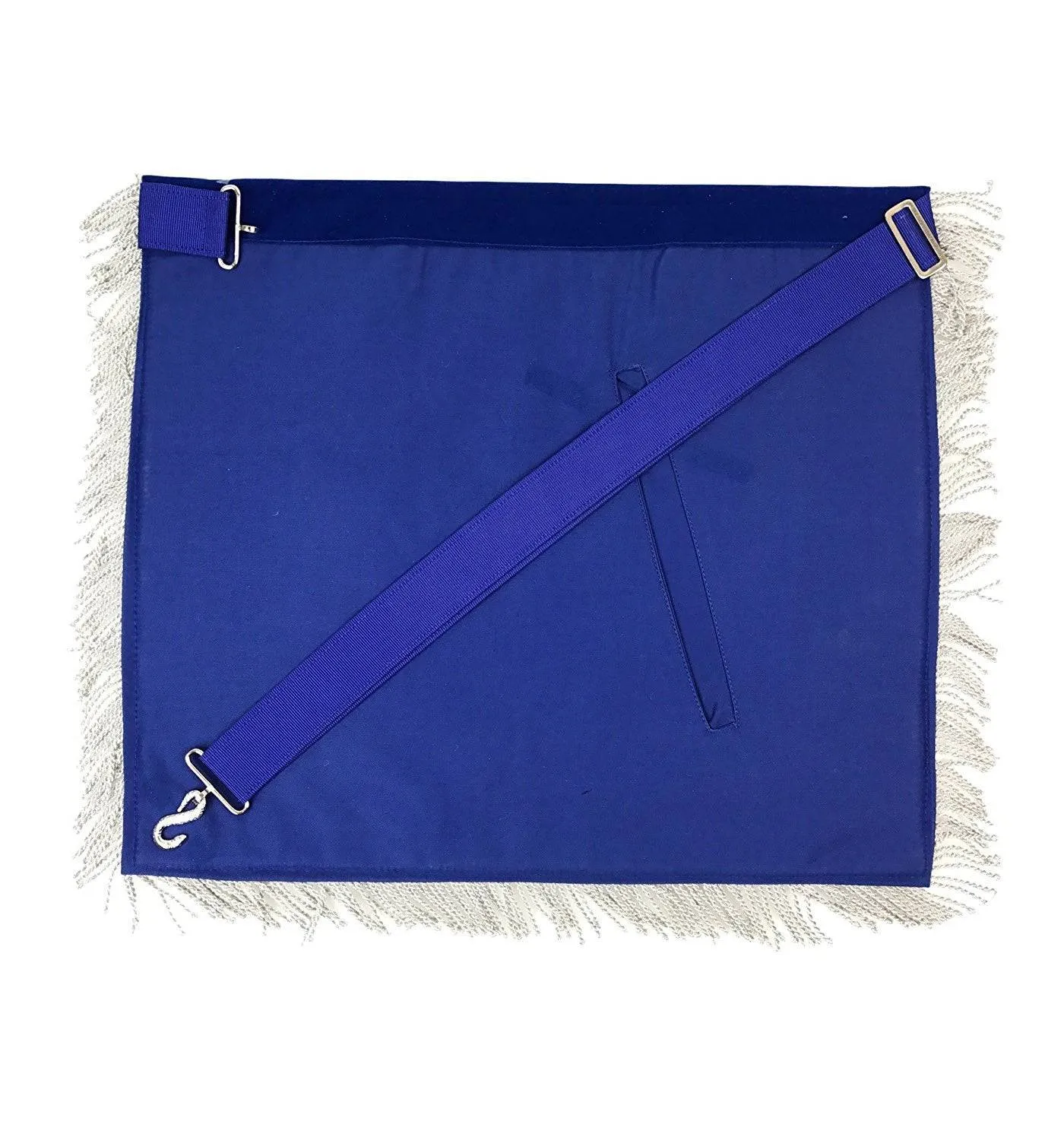 Past Master Blue Lodge California Regulation Apron - Gold & Silver