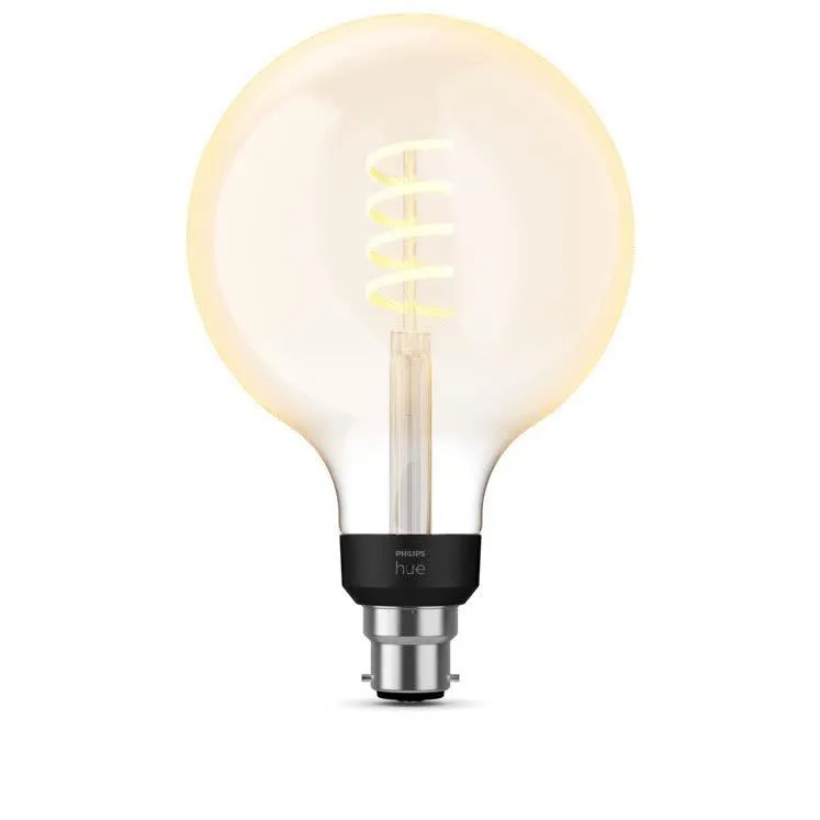 Philips Hue White Ambience Filament G125 B22 Bluetooth Bulb (2021)