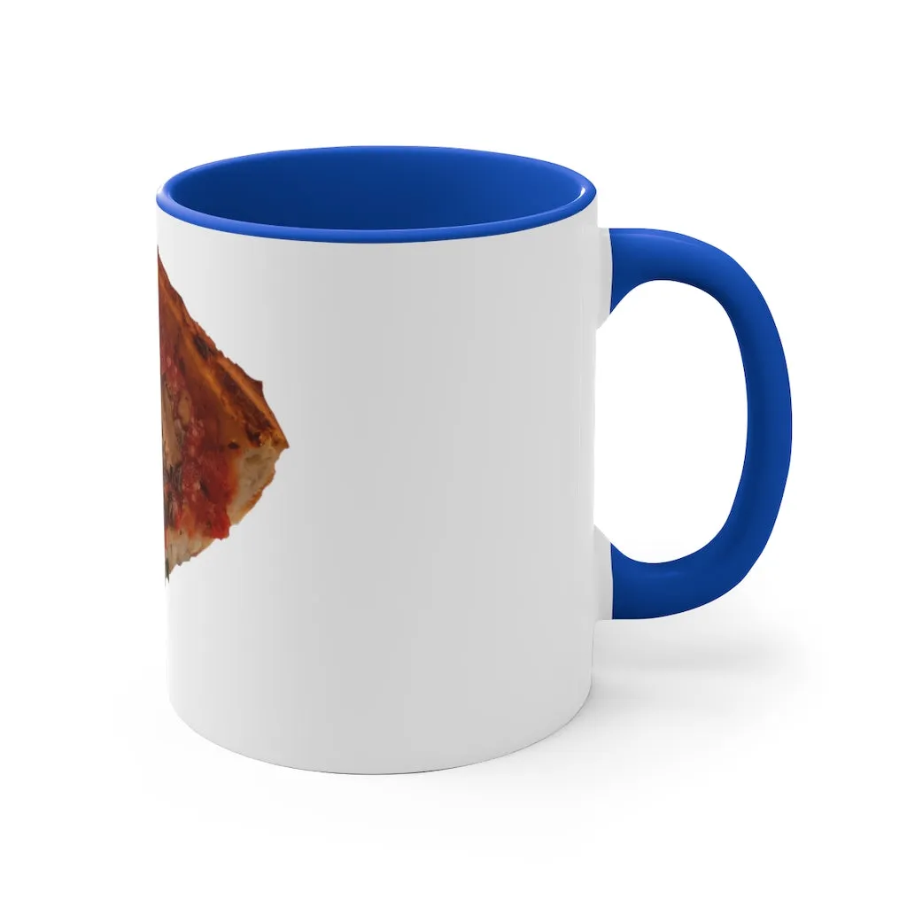 Pizza 11oz Accent Mug