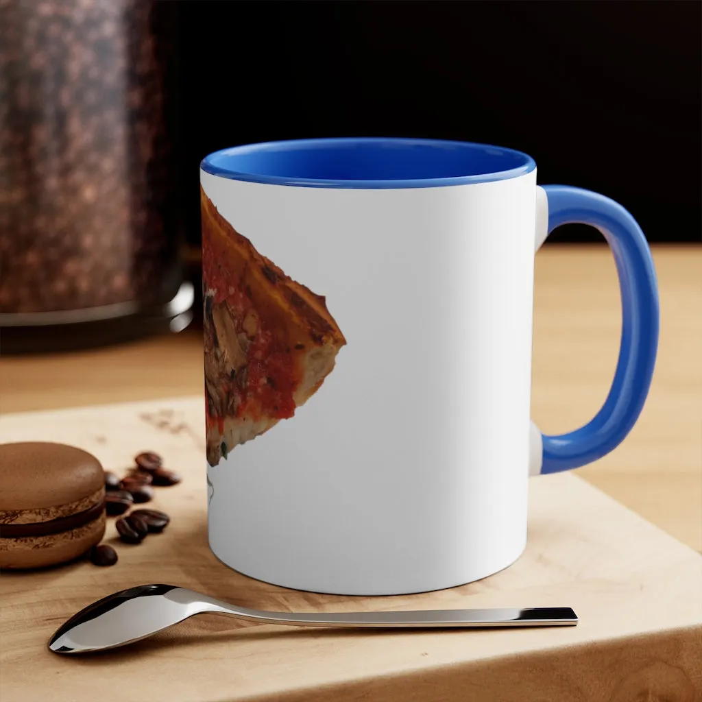 Pizza 11oz Accent Mug