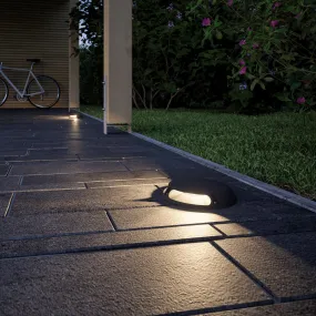 Plug & Shine Outdoor 3.3W LED Surface-Mounted 16cm Double Spotlight in Anthracite