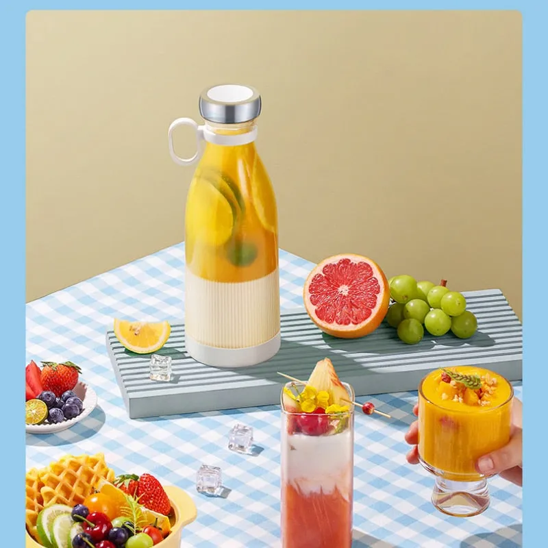 Portable Blender Usb Mini Fruit Mixers Juicers Fruit Extractors Food Milkshake Multifunction Juice Maker Machine