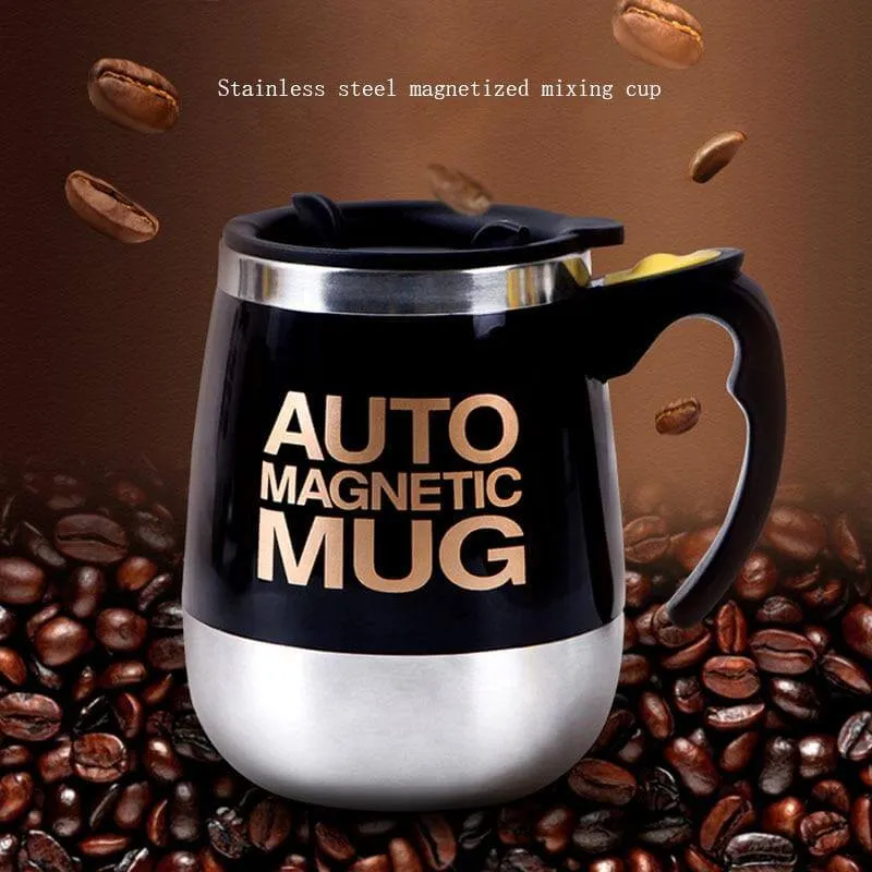 Portable Self Stirring Coffee Mugs