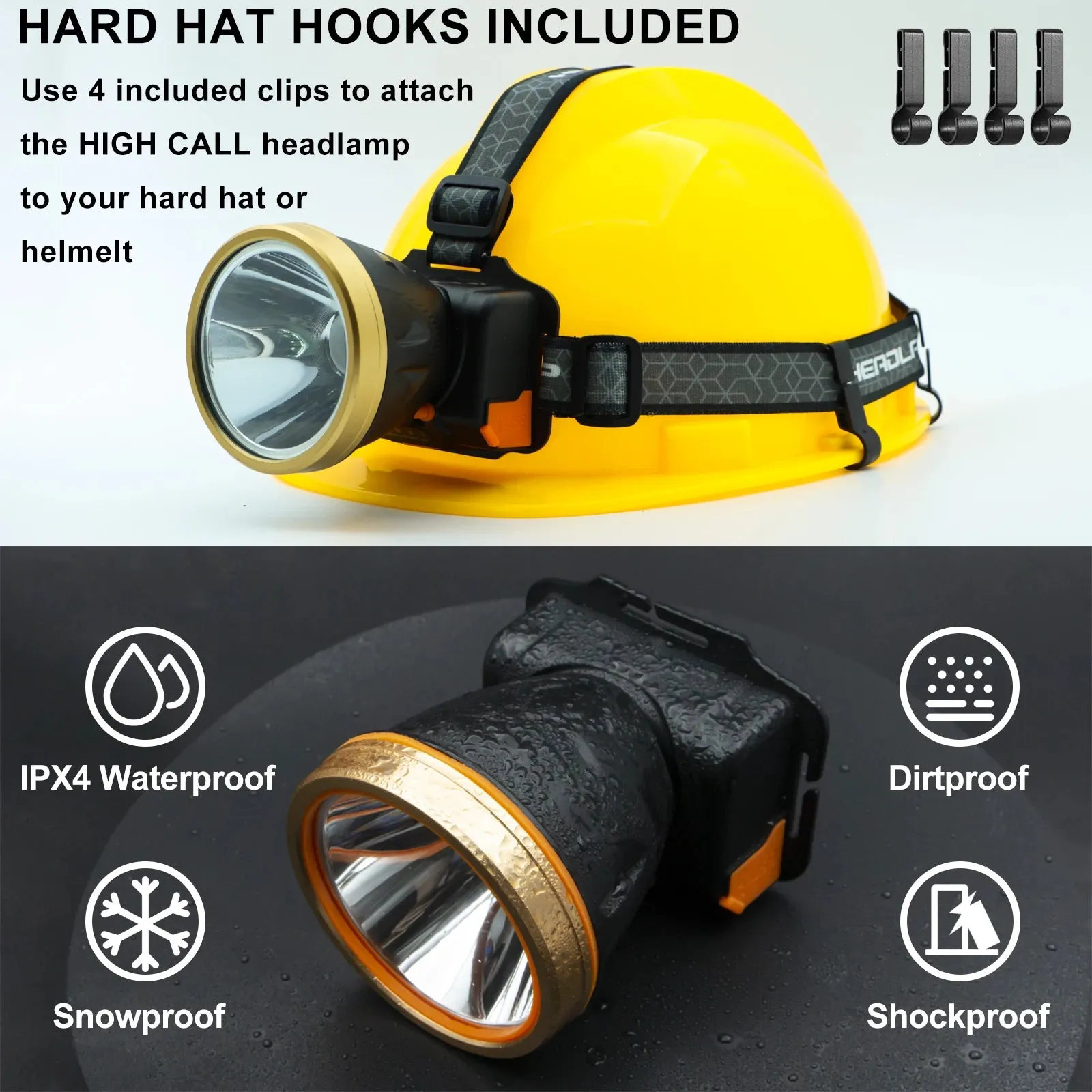 Powerful A Rechargeable LED Head Lamp Induction 18650 Headlamp Waterproof Power Bank Front With USB Charging Camping Bicycle