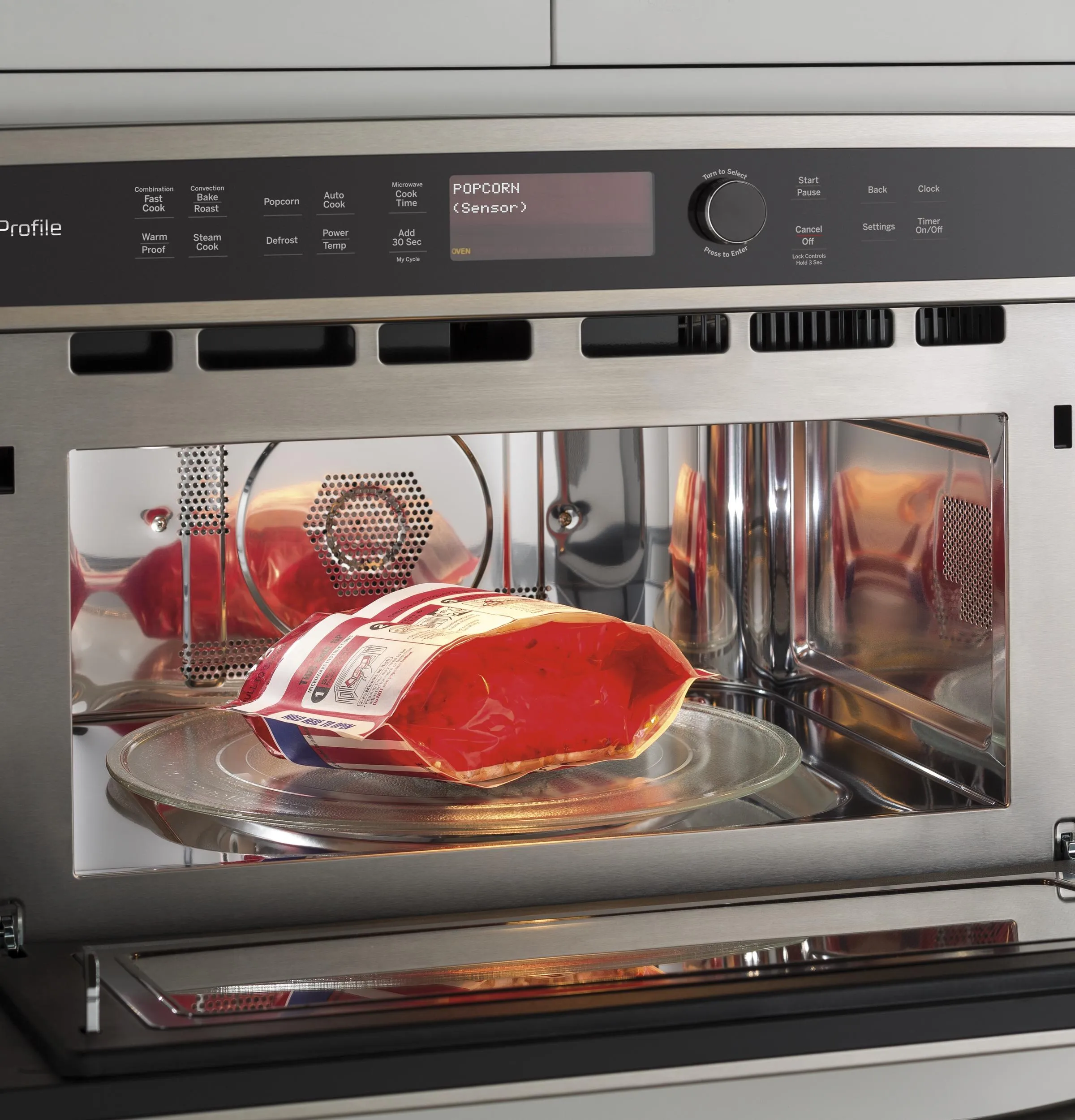 PWB7030ELES GE Profile™ Built-In Microwave/Convection Oven