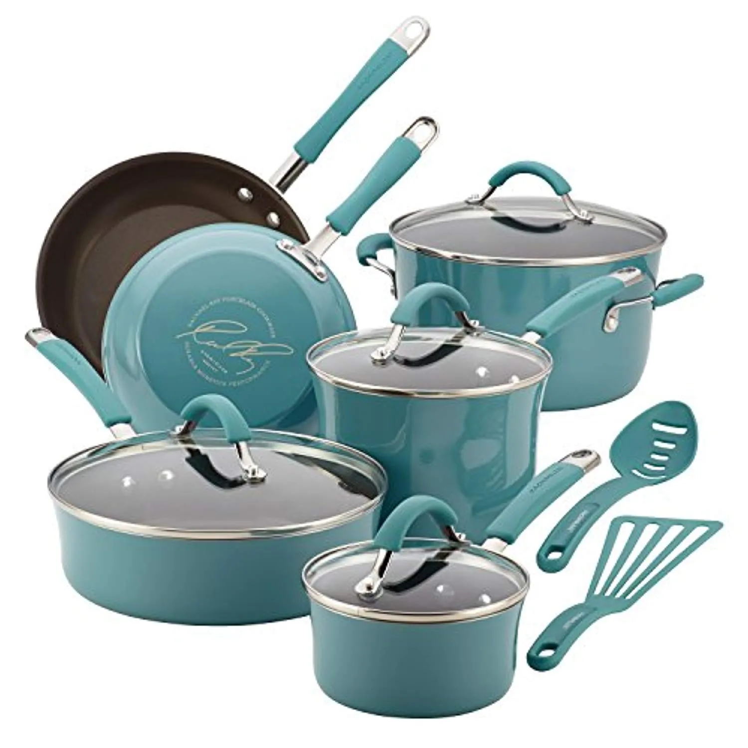 Rachael Ray  Cucina Nonstick Cookware Pots and Pans Set