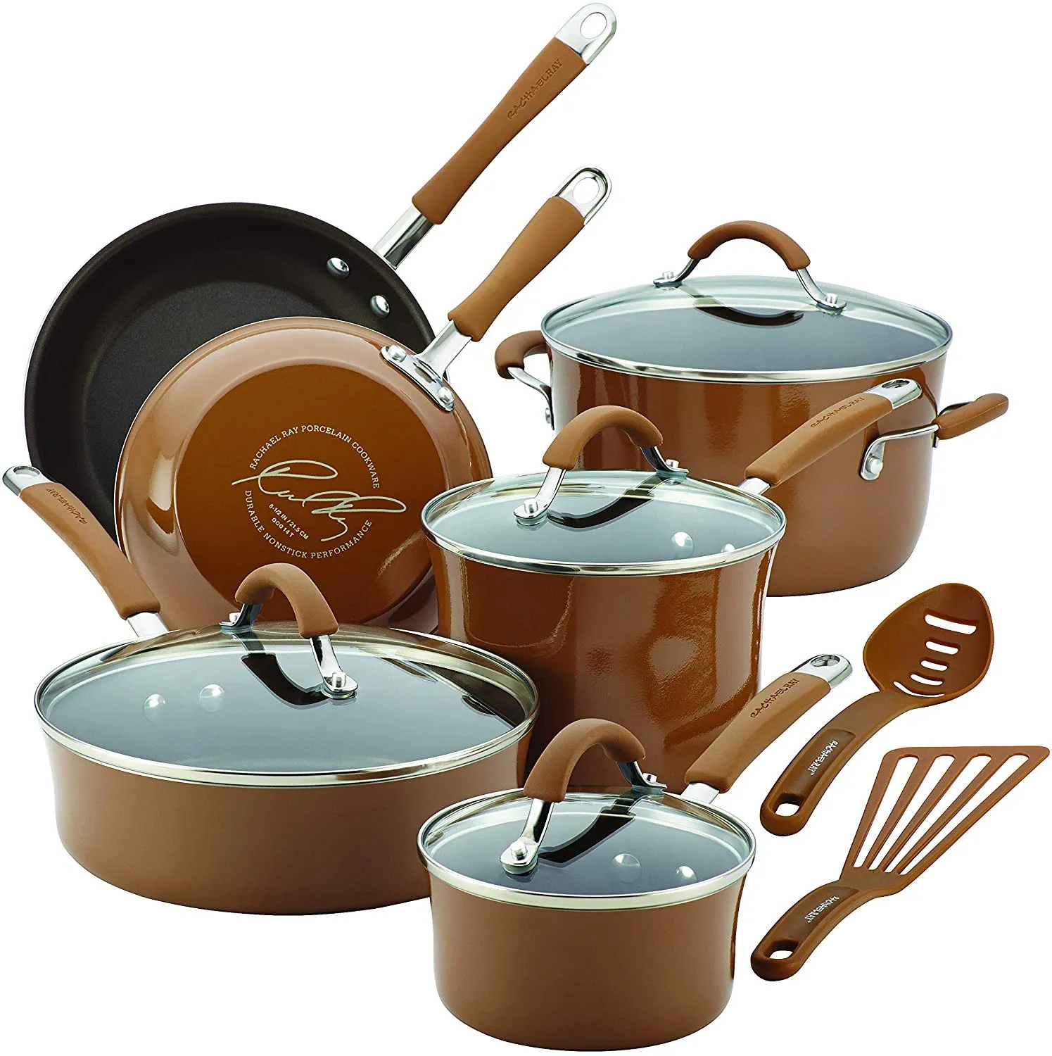 Rachael Ray  Cucina Nonstick Cookware Pots and Pans Set