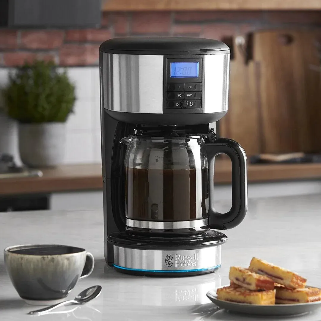 Russell Hobbs 1.25L Buckingham Filter Coffee Maker - Stainless Steel | 20680