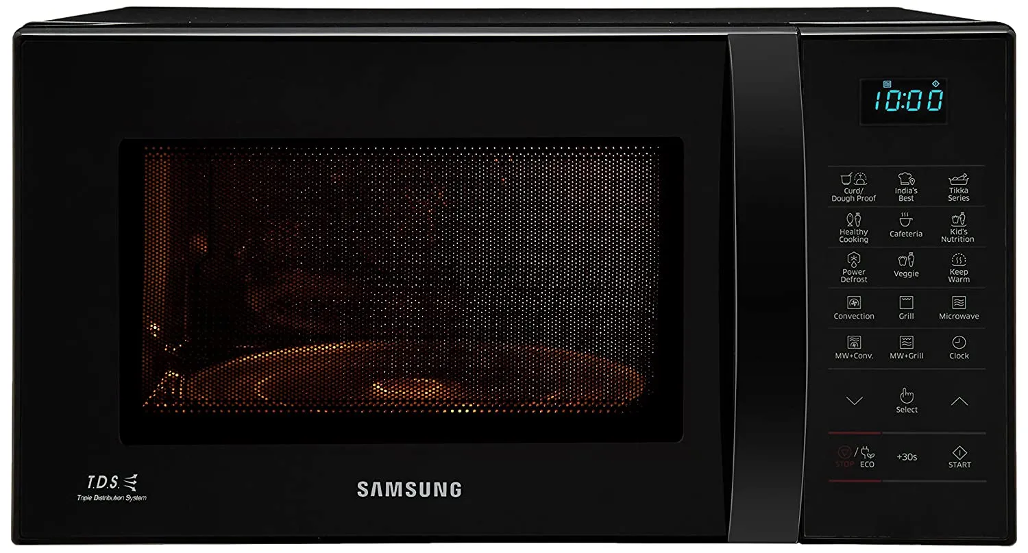 Samsung 21 L Convection Microwave Oven (CE76JD-B/XTL, Black)