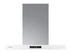 Samsung NK30CB700W12AA 30" Bespoke Smart Wall Mount Hood with LCD Display in Clean White