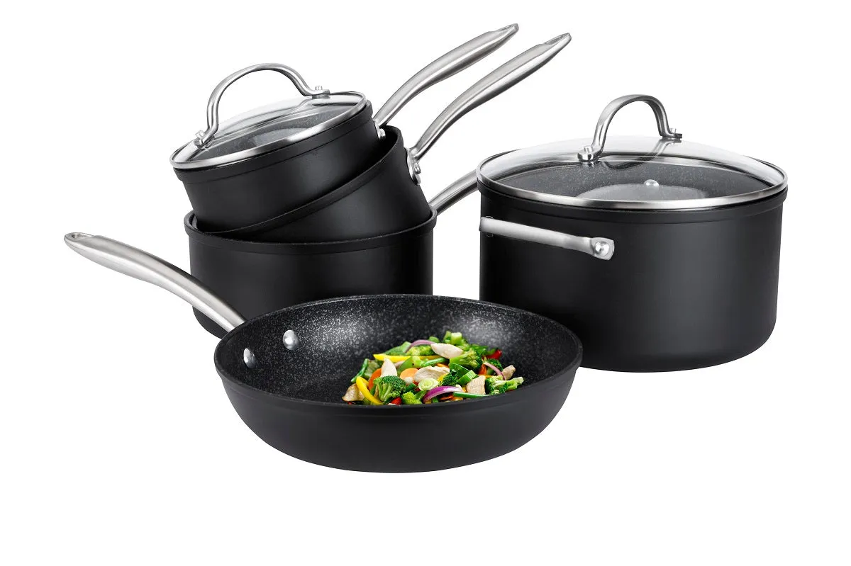 Scratch Guard Non Stick 5 Piece Pan Set