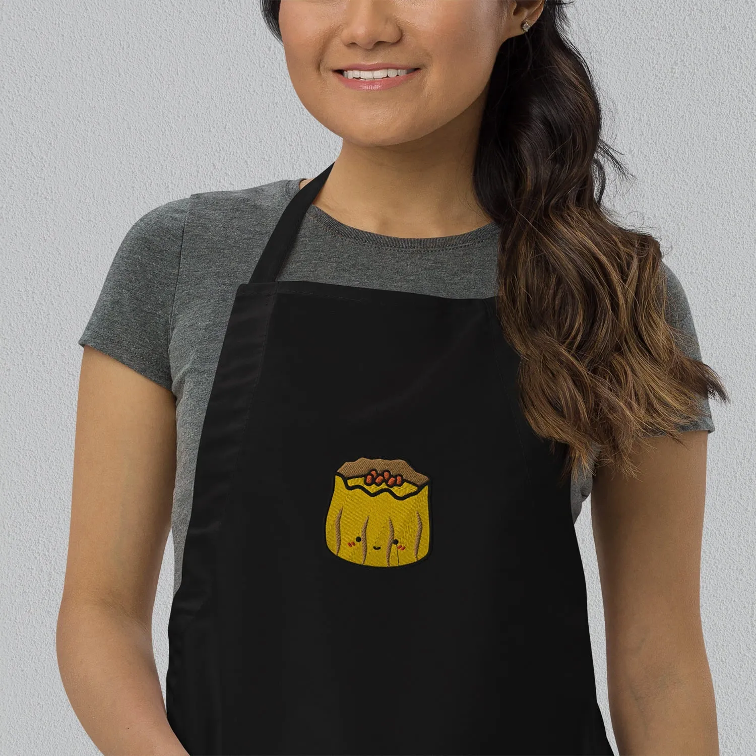 Shumai Embroidered Apron