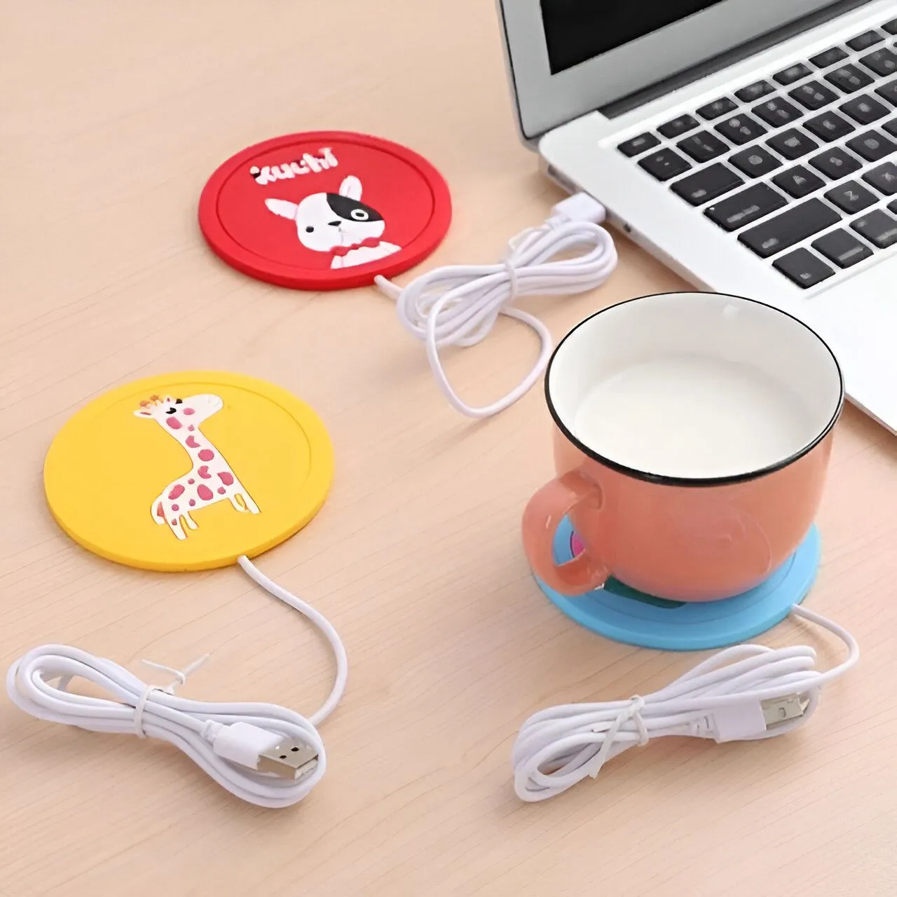 Silicone USB Operate Cup Tea Warmer Plate