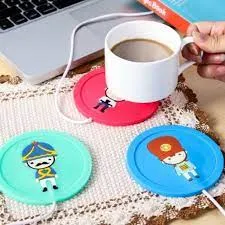 Silicone USB Operate Cup Tea Warmer Plate