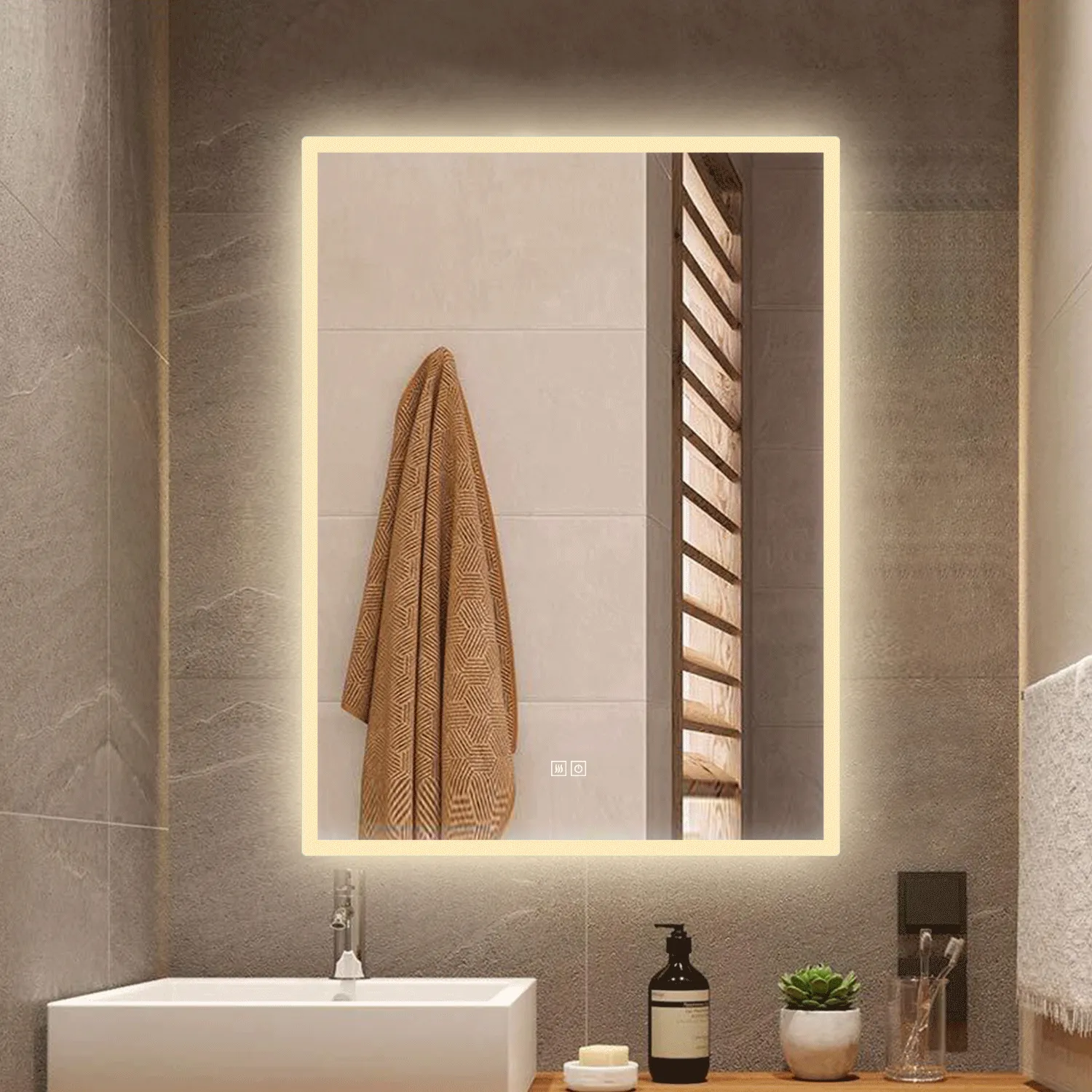 Smart Backlit LED Illuminated Fog-free Vanity Mirror