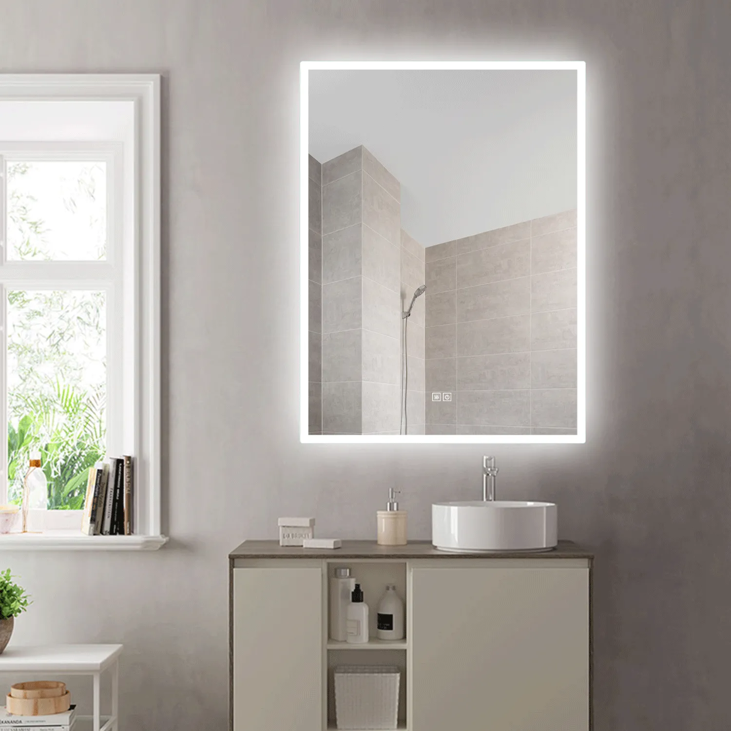 Smart Backlit LED Illuminated Fog-free Vanity Mirror