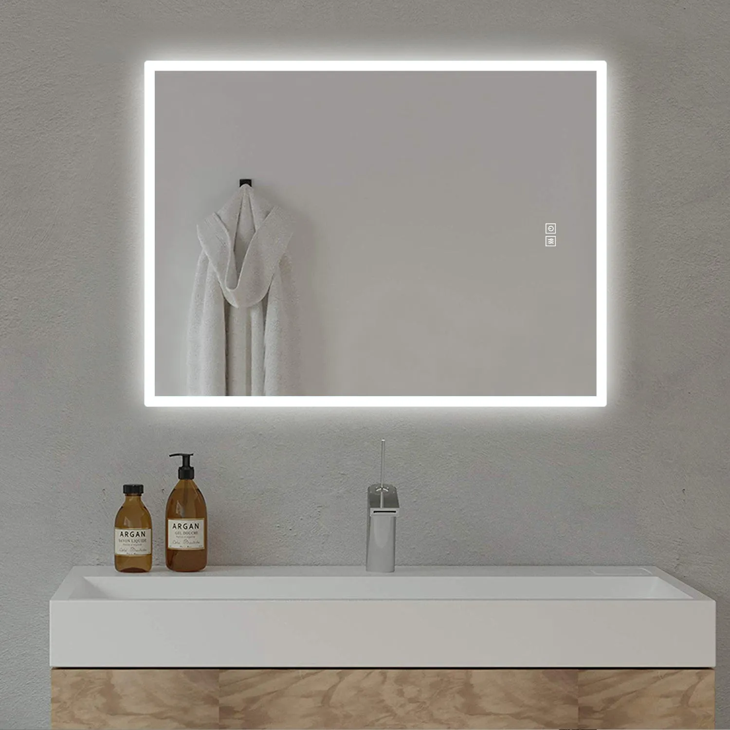 Smart Backlit LED Illuminated Fog-free Vanity Mirror