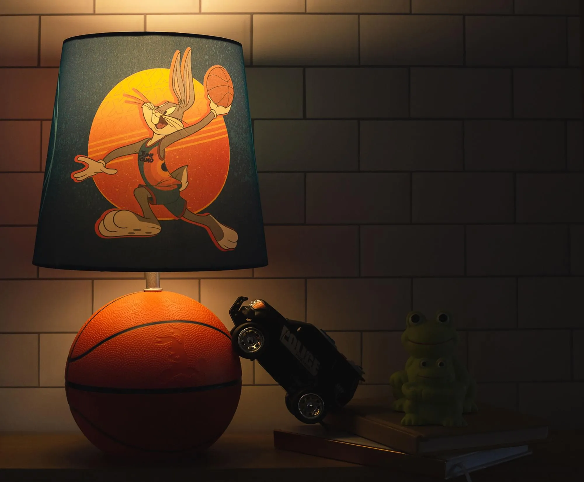 Space Jam 2 Tune Squad Basketball 3D Desk Lamp | 14 Inches Tall