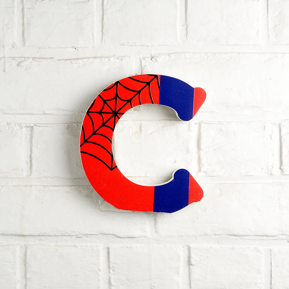 Spiderman C Letter