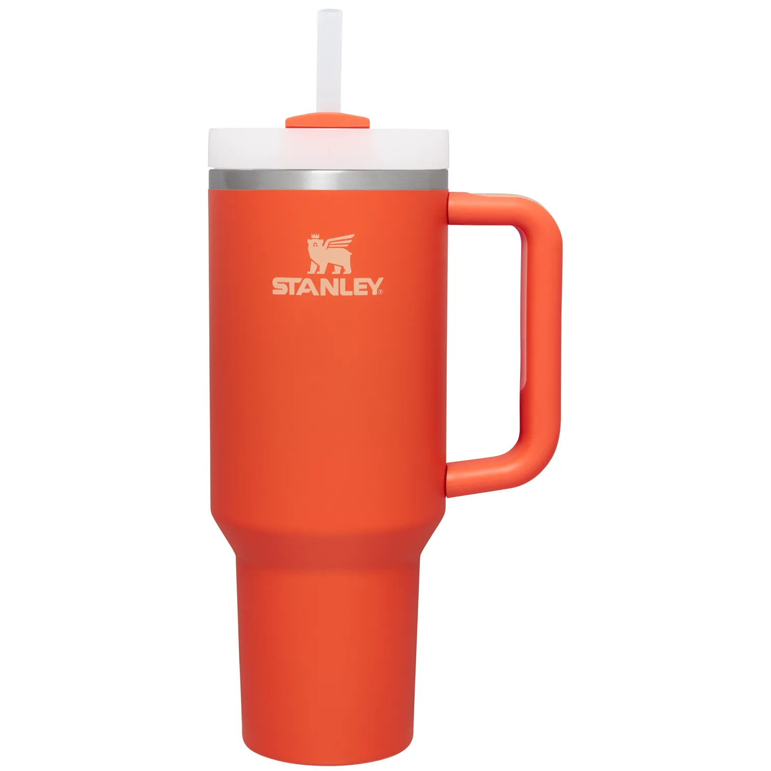 Stanley Adventure Quencher H2.0 Flowstate 40 Oz Tumbler in Tiger Lily