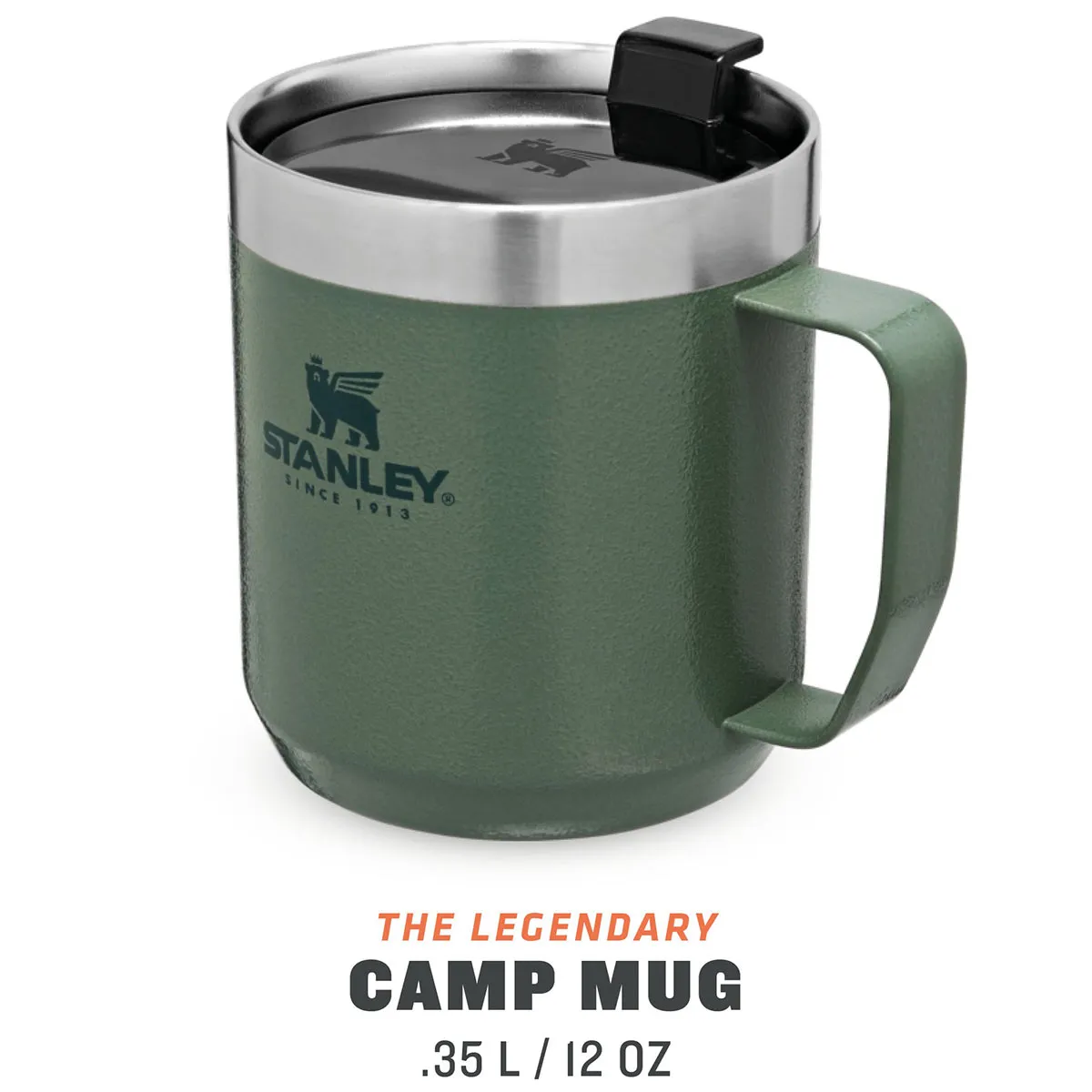 Stanley Classic Legendary Camp Mug 350ml Hammertone Green