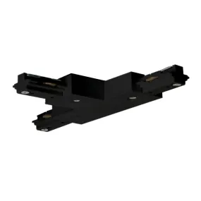 T Connector for Track Lighting Black Finish