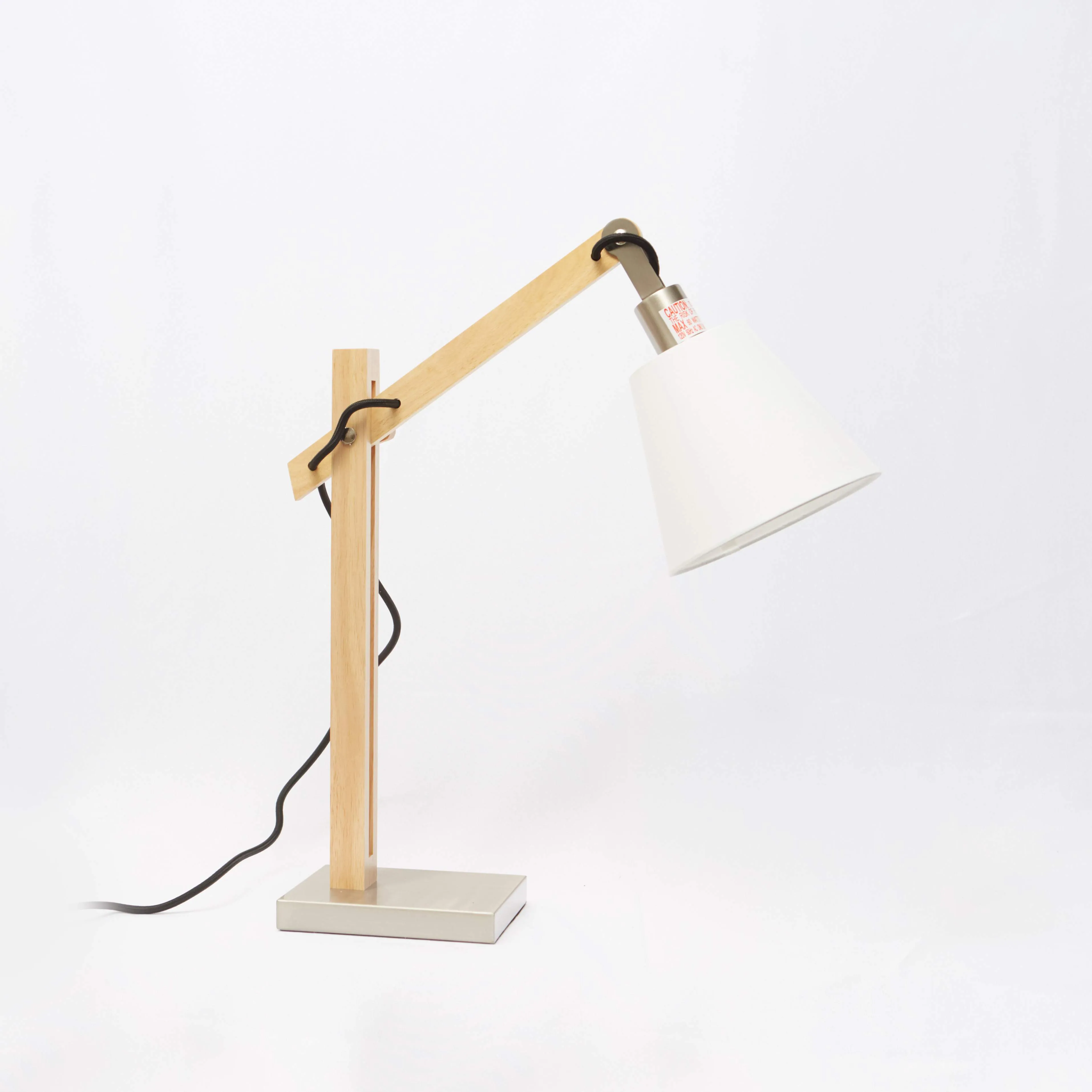 Table Lamp - Natural Wood