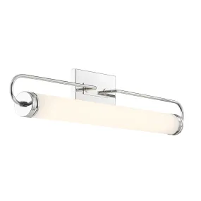 Tellie 35 in. LED Bath Bar Chrome Finish