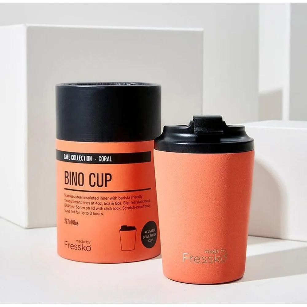 The 'Bino' 8oz Insulated Coffee Cup, from Fressko