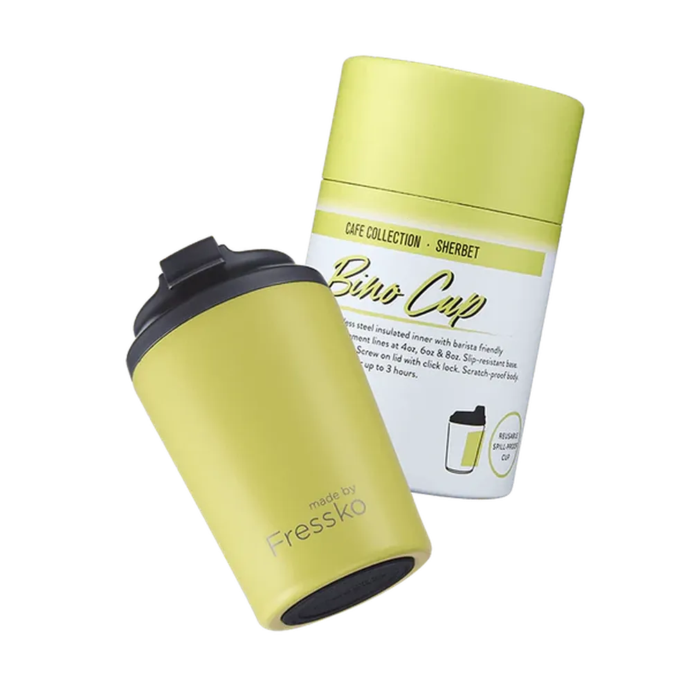 The 'Bino' 8oz Insulated Coffee Cup, from Fressko