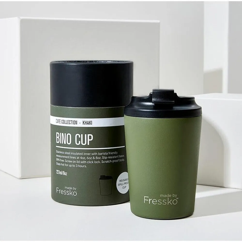 The 'Bino' 8oz Insulated Coffee Cup, from Fressko